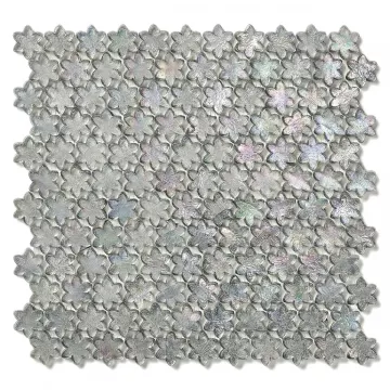 Sicis Petites Fleurs F23 Lys Glass Mosaic Tile